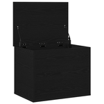 Casa si Gradina - Mobilier - Organizare si depozitare - Cufere si lazi - Lada depozitare cu capac, stejar negru 60x42x46 cm lemn - Infinity.ro