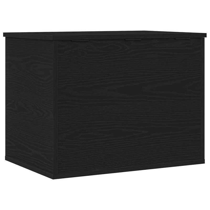 Casa si Gradina - Mobilier - Organizare si depozitare - Cufere si lazi - Lada depozitare cu capac, stejar negru 60x42x46 cm lemn - Infinity.ro