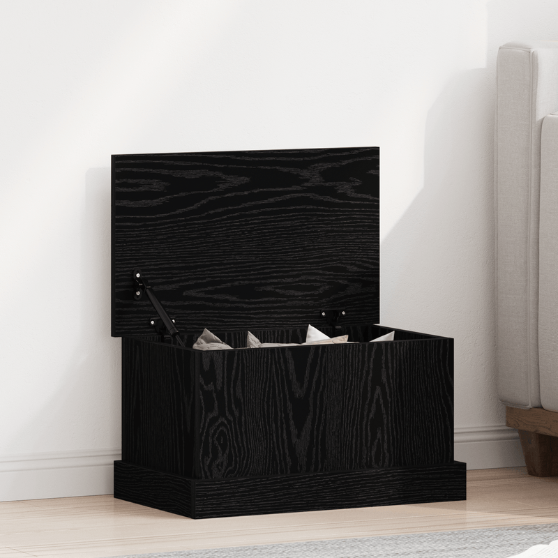 Casa si Gradina - Mobilier - Organizare si depozitare - Cufere si lazi - Lada de depozitare, stejar negru, 50x30x28 cm, lemn prelucrat - Infinity.ro