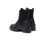 Fashion, accesorii si bijuterii - Femei - Incaltaminte femei - Ghete femei - Ghete dama Tommy Jeans Mid Heel Boot Mix Media EN0EN02556 Negru 40 EU - Infinity.ro