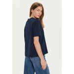 Fashion, accesorii si bijuterii - Femei - Imbracaminte femei - Tricouri si topuri femei - Tricou dama Tommy Hilfiger WW0WW43597 XS INTL Bleumarin - Infinity.ro