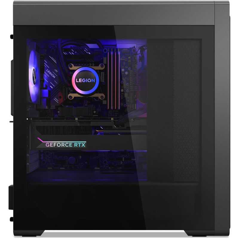 PC, gaming si accesorii - Desktop PC & monitoare - Desktop PC - Sistem Desktop PC Gaming Lenovo Legion T7 34IAS10, Core Ultra 7 265KF, 32GB, 1TB SSD, RTX 5080 16GB, Storm Grey - Infinity.ro