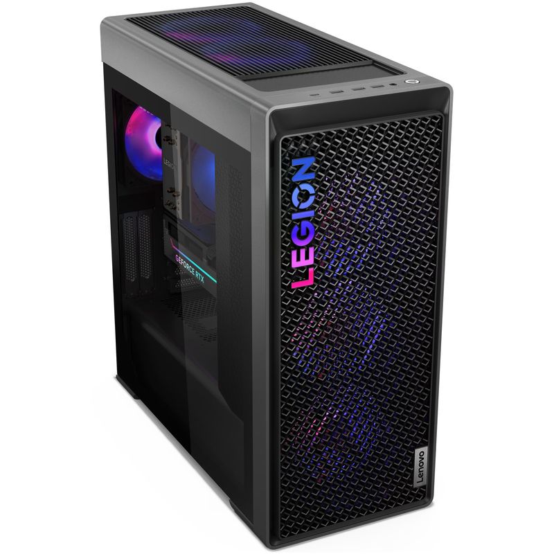 PC, gaming si accesorii - Desktop PC & monitoare - Desktop PC - PC Gaming Lenovo Legion T7 34IAS10, Core Ultra 7 265KF, 32GB, 1TB, RTX 5070 Ti 16GB, Storm Grey - Infinity.ro