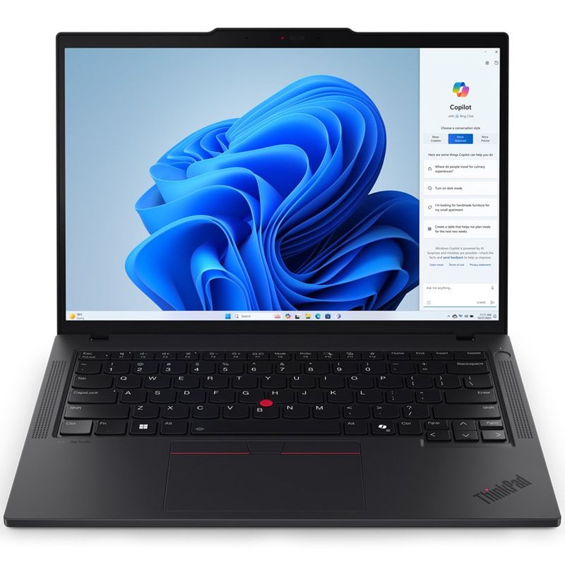 Laptop, Telefoane si Tablete - Laptopuri si accesorii - Laptopuri - Laptop Lenovo ThinkPad T14 Gen 5, Intel Core Ultra 7 155U, 14", 64GB, 1TB SSD, Windows 11 Pro, Black - Infinity.ro