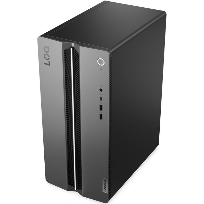 PC, gaming si accesorii - Desktop PC & monitoare - Desktop PC - PC Gaming Lenovo LOQ Tower 17IAX10, Intel Core Ultra 7 255HX, 16GB, 1TB SSD, RTX 5060 Ti 8GB, Luna Grey - Infinity.ro