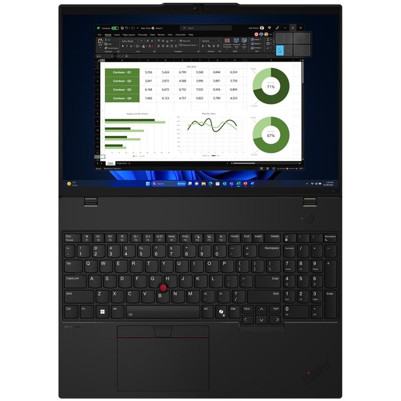 Laptop, Telefoane si Tablete - Laptopuri si accesorii - Laptopuri - Laptop Lenovo ThinkPad L16 Gen 1, Intel Core Ultra 7 155U, 16" WUXGA, 16GB, 512GB SSD, Win 11 Pro, Black - Infinity.ro