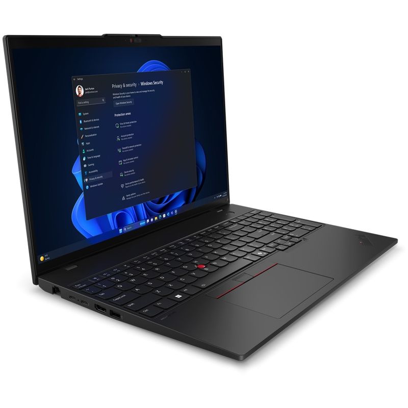 Laptop, Telefoane si Tablete - Laptopuri si accesorii - Laptopuri - Laptop Lenovo ThinkPad L16 Gen 1, Intel Core Ultra 7 155U, 16" WUXGA, 16GB, 512GB SSD, Win 11 Pro, Black - Infinity.ro