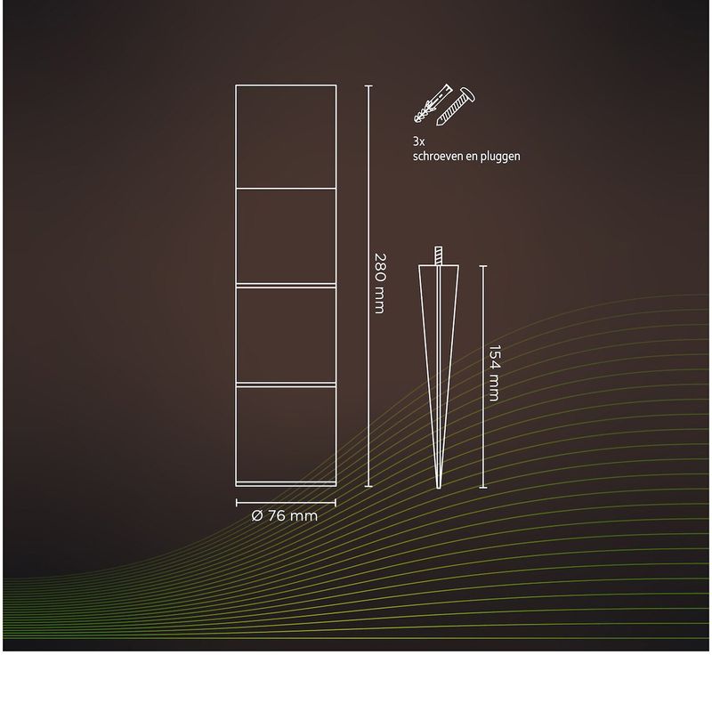 Casa si Gradina - Corpuri si surse de iluminat - Plafoniere, aplice si spoturi - Stalp gradina inteligent Calex Smart Pedestal, RGB, 4W, IP44, Negru - Infinity.ro