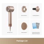 Ingrijire personala si Cosmetice - Aparate & accesorii ingrijire personala - Hair styling - Uscatoare de par - Uscator de par Dreame Glory Mix, 1600W, 110.000 RPM, 3 duze, 4 setari temperatura, auriu - Infinity.ro