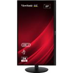 PC, gaming si accesorii - Desktop PC & monitoare - Monitoare - Monitor LED IPS ViewSonic VG2709-2K-MHDU-2, 27", QHD, 100Hz, USB Type-C, Pivot, Negru - Infinity.ro