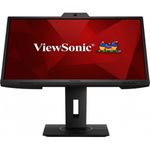 PC, gaming si accesorii - Desktop PC & monitoare - Monitoare - Monitor Videoconferinta ViewSonic VG2440V, 23.8'', Full HD, IPS, 75Hz, Camera Web 2MP, Difuzoare, HDMI, DP - Infinity.ro