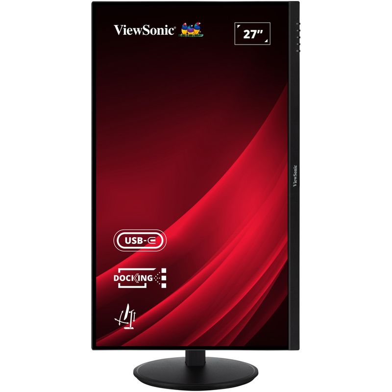 PC, gaming si accesorii - Desktop PC & monitoare - Monitoare - Monitor LED IPS ViewSonic VG2709U-2K 27", QHD, 100Hz, USB-C, Pivot, Negru - Infinity.ro