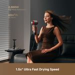 Ingrijire personala si Cosmetice - Aparate & accesorii ingrijire personala - Hair styling - Uscatoare de par - Uscator de par Dreame Gusto, 2000W, senzor AI, 3 viteze, 4 setari temperatura, Gri - Infinity.ro