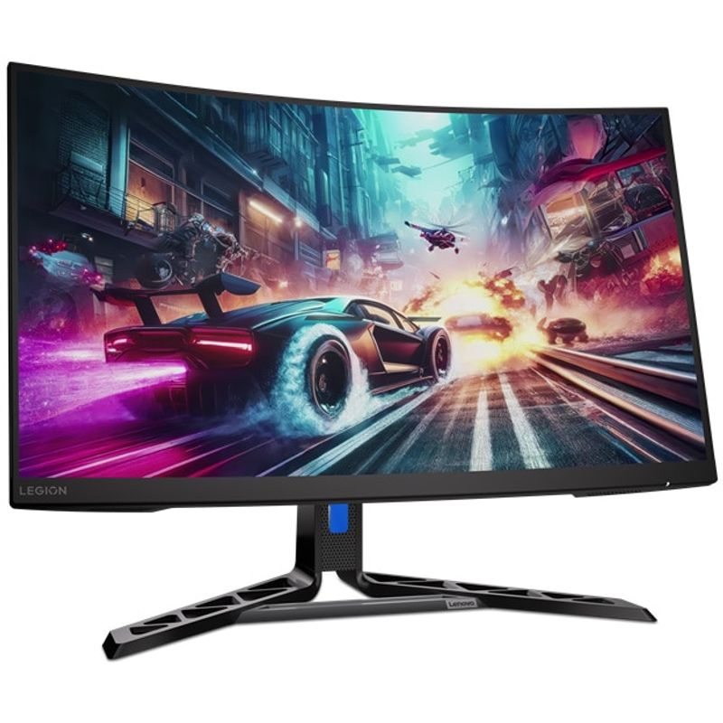 PC, gaming si accesorii - Desktop PC & monitoare - Monitoare - Monitor Gaming Curbat Lenovo Legion R32qc-30, 31.5" QHD, 180Hz, 0.5ms, negru - Infinity.ro