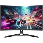 PC, gaming si accesorii - Desktop PC & monitoare - Monitoare - Monitor Gaming Curbat Lenovo Legion R32qc-30, 31.5" QHD, 180Hz, 0.5ms, negru - Infinity.ro