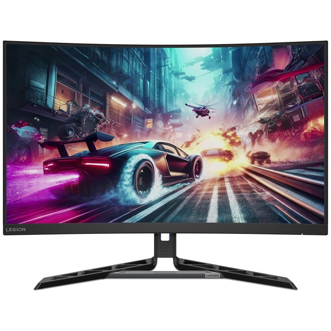 Monitor Gaming Curbat Lenovo Legion R32qc-30, 31.5" QHD, 180Hz, 0.5ms, negru