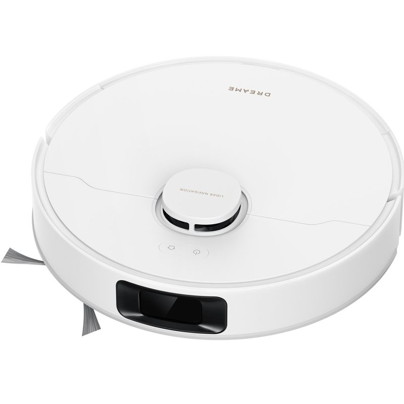 Electronice si Electrocasnice - Ingrijirea locuintei - Aspiratoare - Robot de aspirare Dreame D20 Plus RLD35GD, 13000Pa, statie golire automata, baterie 5200mAh, alb - Infinity.ro