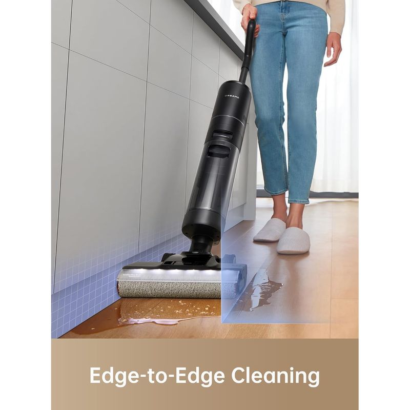 Electronice si Electrocasnice - Ingrijirea locuintei - Aspiratoare - Aspirator vertical Dreame H13 Pro HHR27C, umed uscat, 18.000Pa, autonomie 40 min, Negru - Infinity.ro