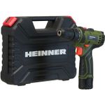 Casa si Gradina - Constructii - Scule electrice si accesorii - Masini de gaurit si insurubat - Masina de gaurit Heinner STE113, 12V Li-Ion, 1500 mAh, 40 Nm, accesorii incluse - Infinity.ro