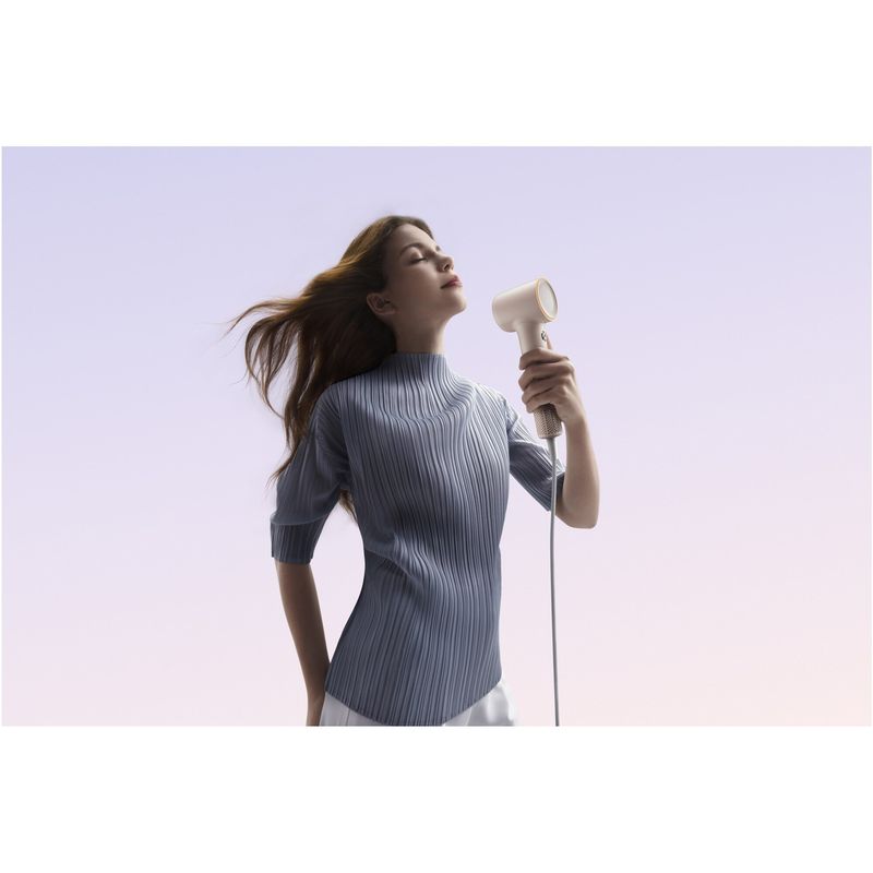 Ingrijire personala si Cosmetice - Aparate & accesorii ingrijire personala - Hair styling - Uscatoare de par - Uscator de par Dreame Mini, 1200W, ionizare negativa, uscare rapida 70m/s, roz - Infinity.ro