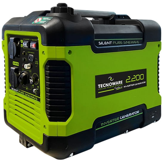Generator Invertor Tecnoware, 2200VA, Silentios, ECO Speed Control, Rezervor 4L, Benzina fara plumb