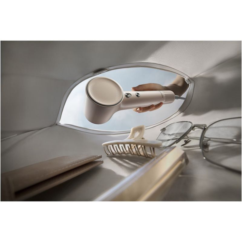 Ingrijire personala si Cosmetice - Aparate & accesorii ingrijire personala - Hair styling - Uscatoare de par - Uscator de par Dreame Mini, 1200W, ionizare negativa, uscare rapida 70m/s, roz - Infinity.ro