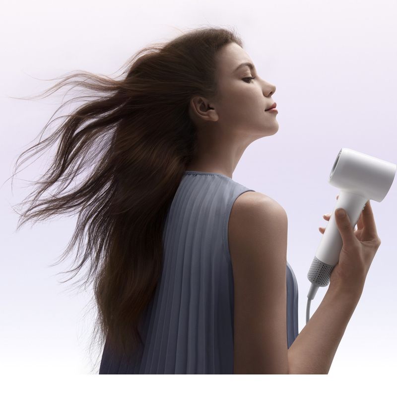 Ingrijire personala si Cosmetice - Aparate & accesorii ingrijire personala - Hair styling - Uscatoare de par - Uscator de par Dreame Mini, 1200W, ionizare negativa, uscare rapida 70m/s, alb - Infinity.ro