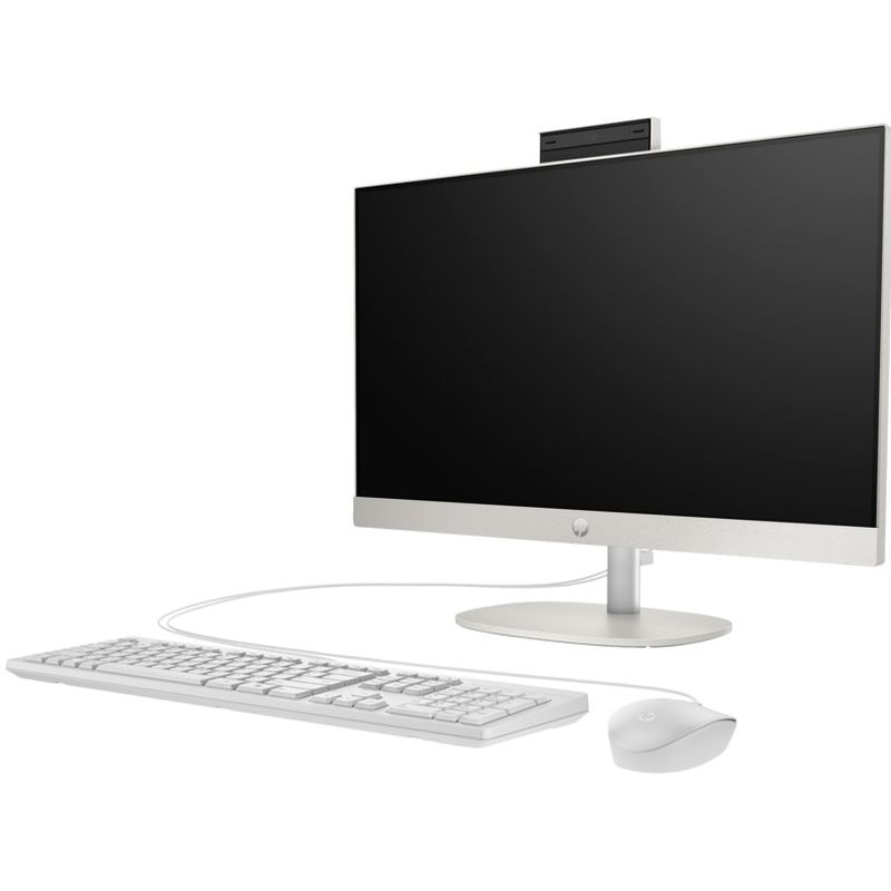 PC, gaming si accesorii - Desktop PC & monitoare - Desktop PC - Sistem All-in-One HP ProOne 240 G10, Intel Core i5-1335U, 23.8", 16GB, 512GB SSD, White - Infinity.ro