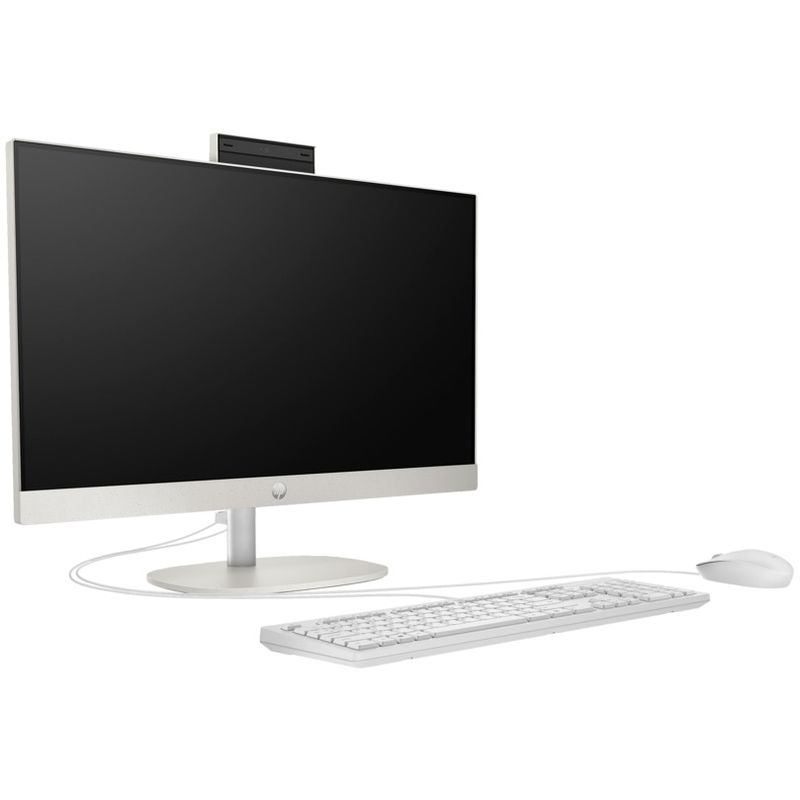PC, gaming si accesorii - Desktop PC & monitoare - Desktop PC - Sistem All-in-One HP ProOne 240 G10, Intel Core i5-1335U, 23.8", 16GB, 512GB SSD, White - Infinity.ro