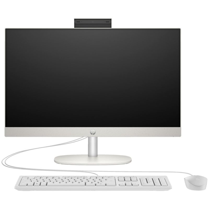 PC, gaming si accesorii - Desktop PC & monitoare - Desktop PC - Sistem All-in-One HP ProOne 240 G10, Intel Core i5-1335U, 23.8", 16GB, 512GB SSD, White - Infinity.ro