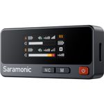 TV, Audio-Video si Foto - Accesorii TV si audio - Microfoane - Kit Microfon wireless Saramonic Air, 2x microfon, receptor, Type-C, 3.5mm TRS, Carcasa incarcare - Infinity.ro