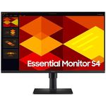 PC, gaming si accesorii - Desktop PC & monitoare - Monitoare - Monitor Samsung Essential S27D406GAU 27", IPS, Full HD, 100Hz, Pivot, negru - Infinity.ro
