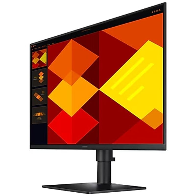 PC, gaming si accesorii - Desktop PC & monitoare - Monitoare - Monitor Samsung Essential S27D406GAU 27", IPS, Full HD, 100Hz, Pivot, negru - Infinity.ro