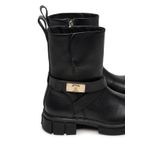 Fashion, accesorii si bijuterii - Femei - Incaltaminte femei - Botine femei - Botine dama Tommy Hilfiger FW0FW08313 Negru 40 EU - Infinity.ro