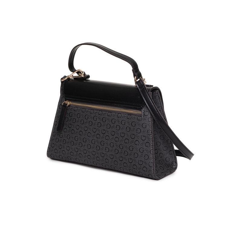 Fashion, accesorii si bijuterii - Femei - Accesorii femei - Genti si rucsacuri femei - Geanta dama Guess HWBETLP5100 Negru 28 x 19 x 8.5 cm - Infinity.ro