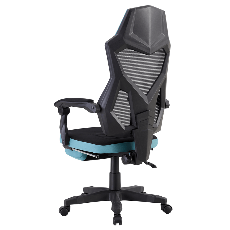 PC, gaming si accesorii - Gaming - Accesorii gaming - Scaune gaming - Scaun de birou/gaming, culoare neagra/neo menta, JORIK NEW - Infinity.ro