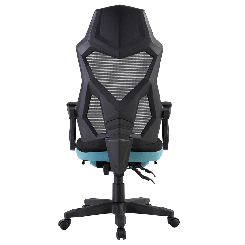 PC, gaming si accesorii - Gaming - Accesorii gaming - Scaune gaming - Scaun de birou/gaming, culoare neagra/neo menta, JORIK NEW - Infinity.ro