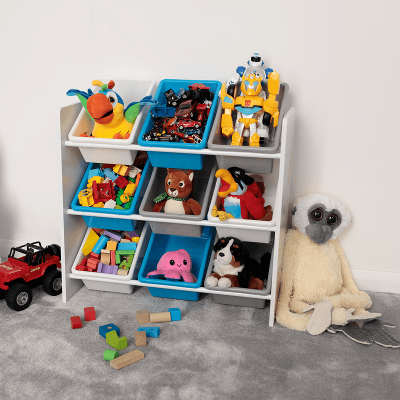 Casa si Gradina - Constructii - Depozitare, transport si protectie - Rafturi, fisete si vestiare - Organizator/raft pentru jucarii, multicolor/model, DARLING TIP 3 - Infinity.ro