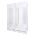 Casa si Gradina - Mobilier - Dulapuri si sifoniere - Dulapuri - Dulap multifunctional modular, alb, ZAFOD - Infinity.ro