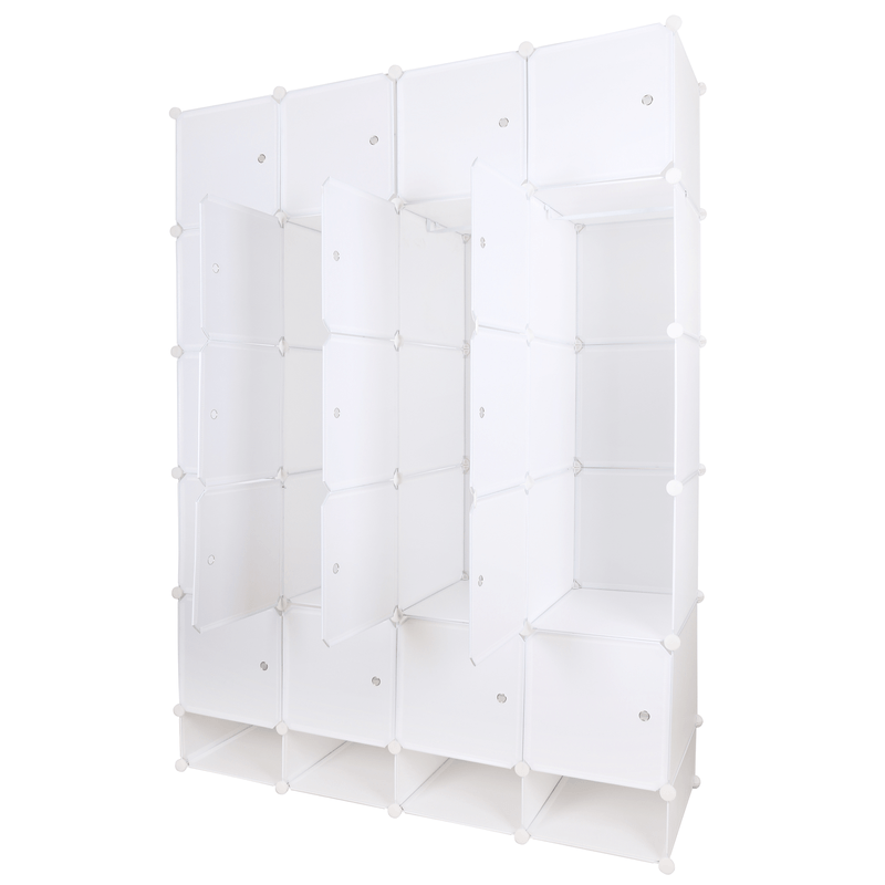 Casa si Gradina - Mobilier - Dulapuri si sifoniere - Dulapuri - Dulap multifunctional modular, alb, ZAFOD - Infinity.ro