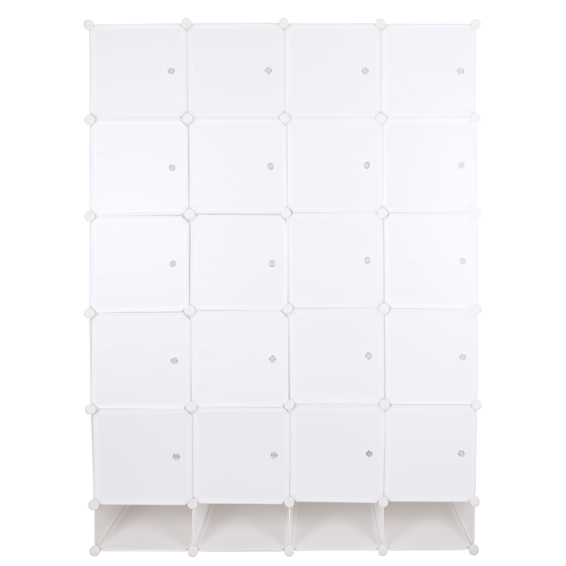 Casa si Gradina - Mobilier - Dulapuri si sifoniere - Dulapuri - Dulap multifunctional modular, alb, ZAFOD - Infinity.ro