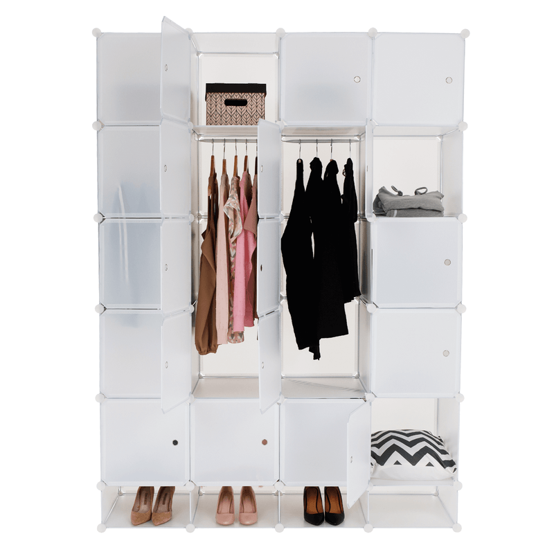 Casa si Gradina - Mobilier - Dulapuri si sifoniere - Dulapuri - Dulap multifunctional modular, alb, ZAFOD - Infinity.ro