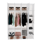 Casa si Gradina - Mobilier - Dulapuri si sifoniere - Dulapuri - Dulap multifunctional modular, alb, ZAFOD - Infinity.ro