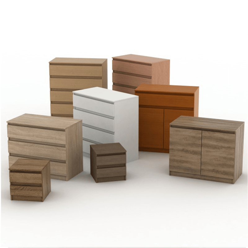 Casa si Gradina - Mobilier - Comode si corpuri - Comode - Comoda cu 2 usi si un sertar, stejar sonoma, HANY NEW 007 - Infinity.ro