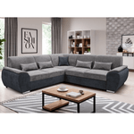 Casa si Gradina - Mobilier - Canapele si coltare - Coltare - Coltar, gri inchis/gri, model dreapta, EMILY - Infinity.ro