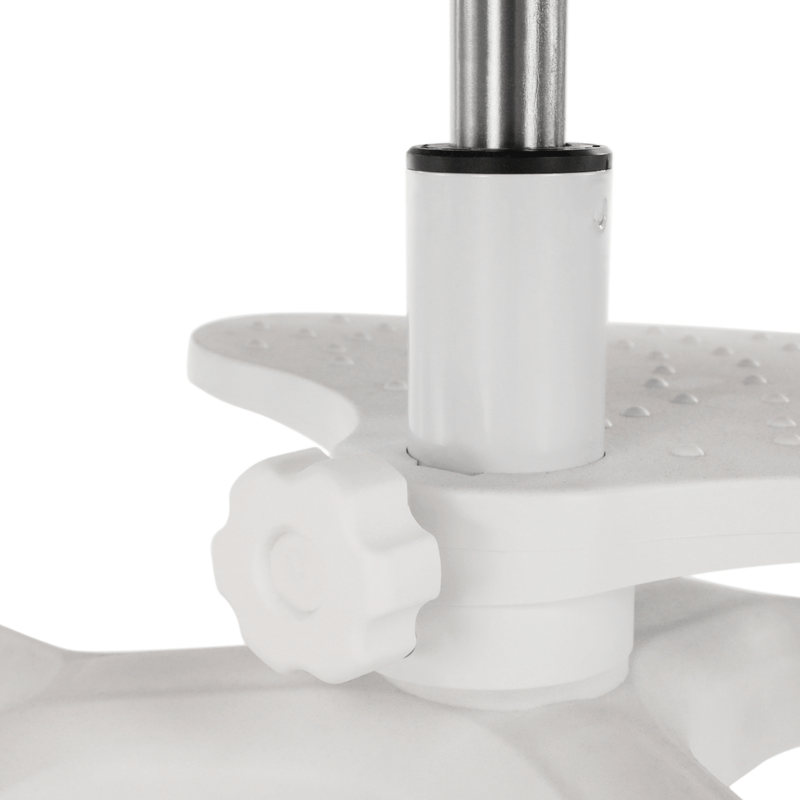 Casa si Gradina - Mobilier - Scaune si fotolii - Scaune - Scaun reglabil cu suport pentru picioare si curele, roz/alb, ANAIS - Infinity.ro