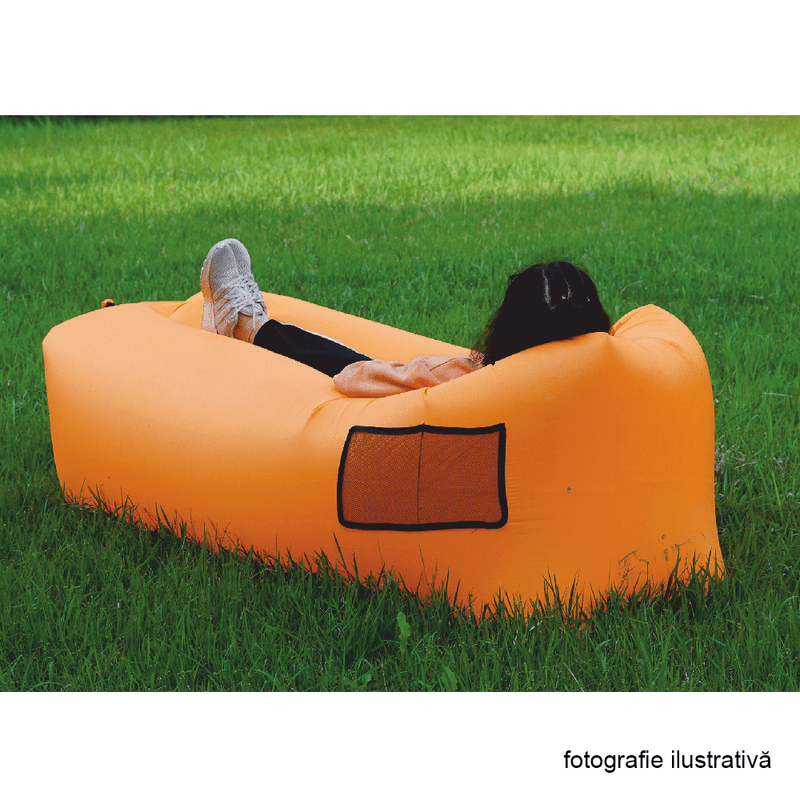 Casa si Gradina - Gradina si terasa - Mobilier exterior - Scaune si sezlonguri gradina - Geanta scaun gonflabila / geanta lenesa, verde, LEBAG - Infinity.ro