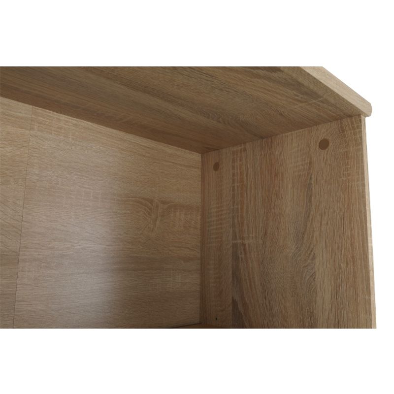 Casa si Gradina - Mobilier - Biblioteci si rafturi - Etajere - Etajera cu polite, stejar sonoma/alb, JOHAN 2 NEW 10 - Infinity.ro