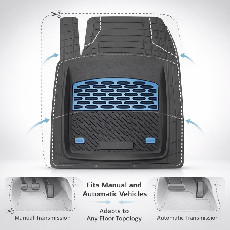 Auto si Moto - Intretinere auto - Covorase auto - Covorase Renault Clio V 2 Hatchback Compatibile 2023-2026 | Blue - Infinity.ro