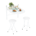 Casa si Gradina - Mobilier - Seturi de mobilier - Seturi mese si scaune - Set dining set 1+2, alb, AMADEO - Infinity.ro